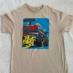 Eldon Graphic Tan T-Shirt